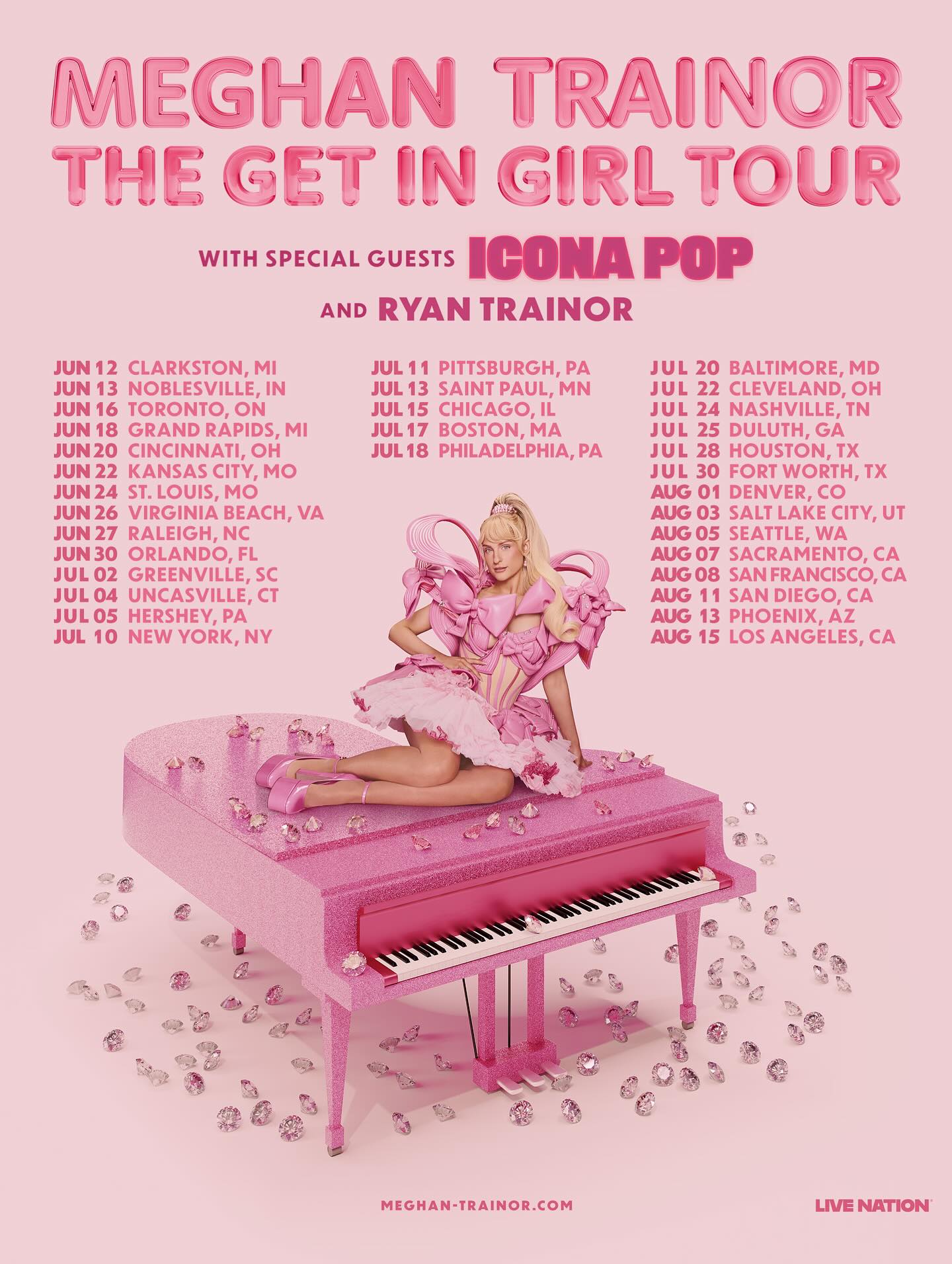 Icona Pop The Get In Girl Tour Tour Poster 2026